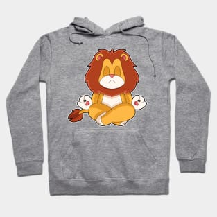 Lion Yoga Fitness Meditation Hoodie